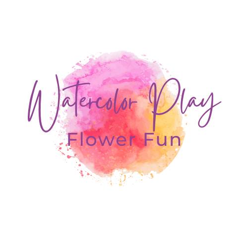 Watercolor Play Flower Fun