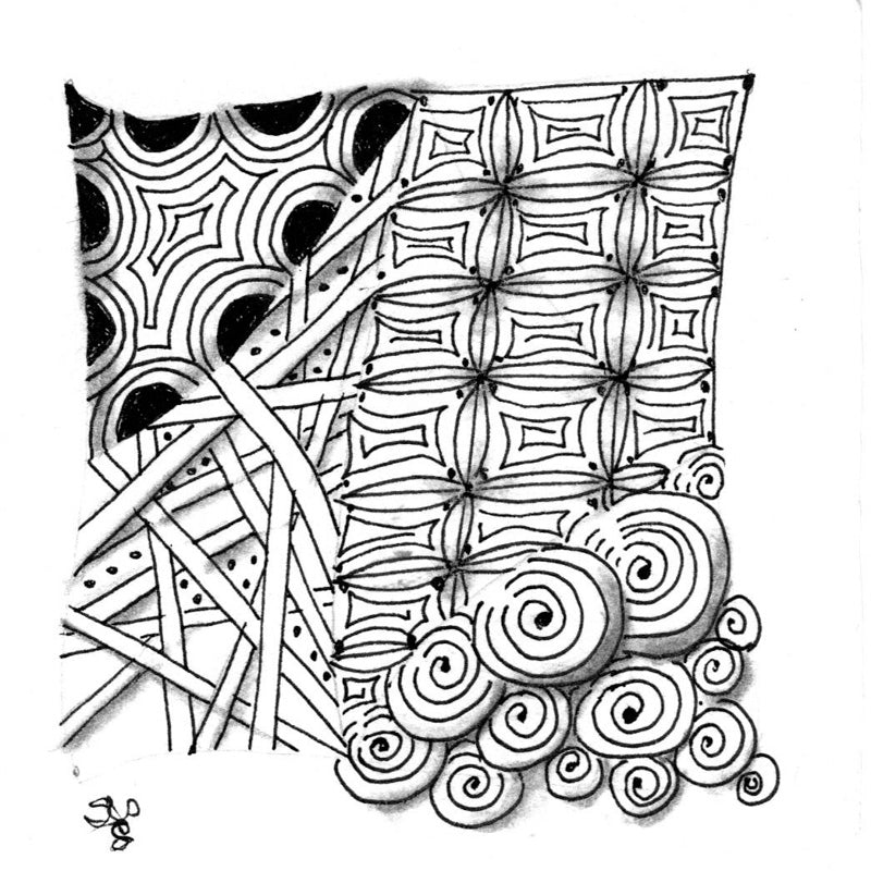 Zentangle art online class