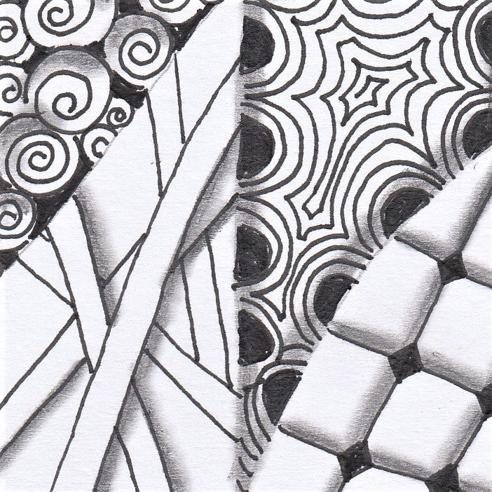 zentangle online art class pattern play 1