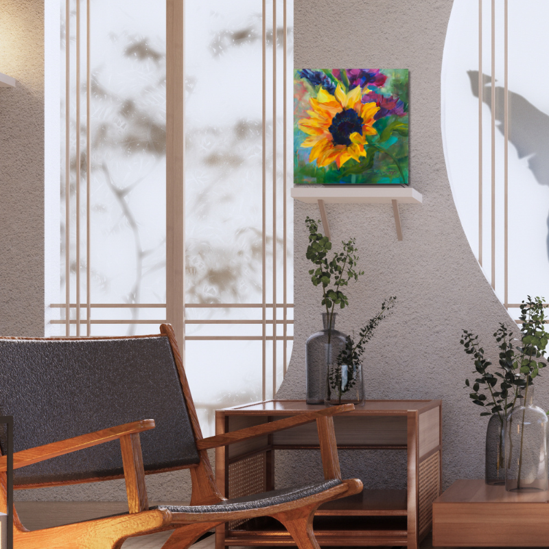 Sunflower Canvas Art Print