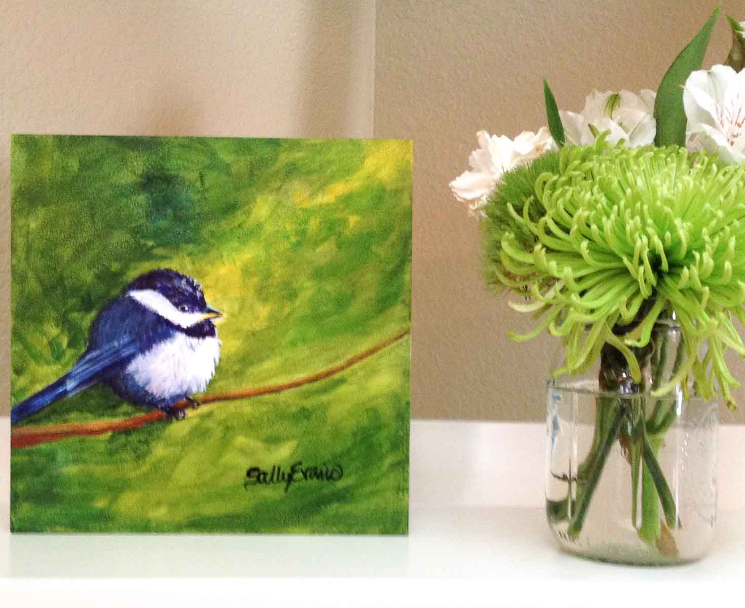 Chickadee Art Print